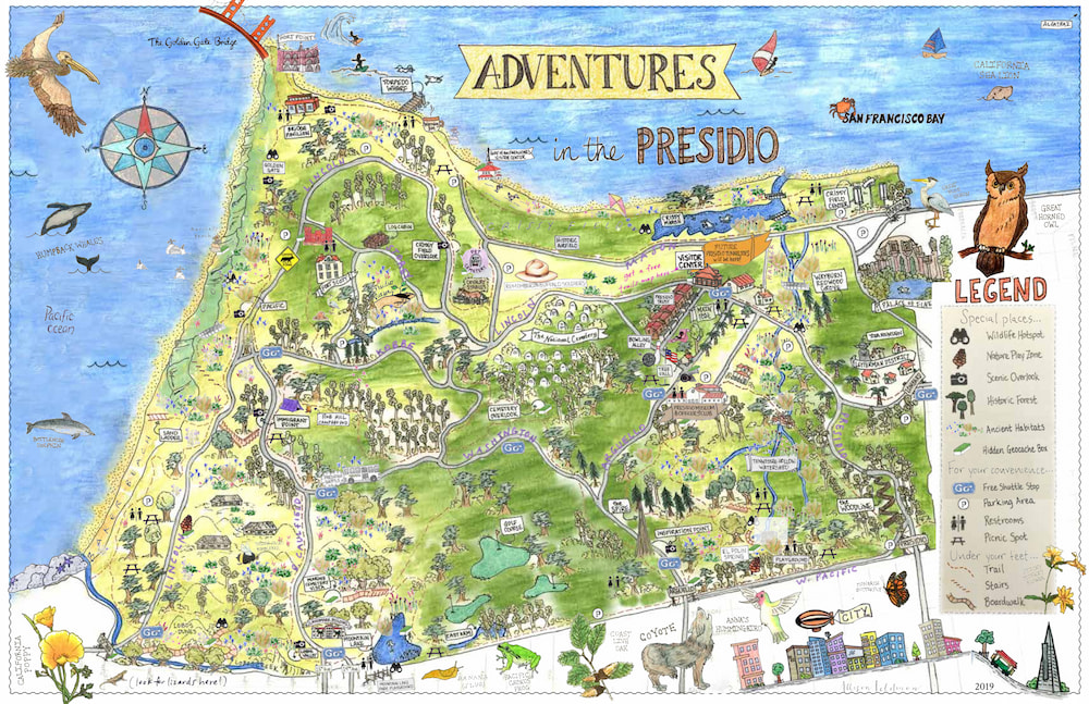 Presidio Adventures Map
