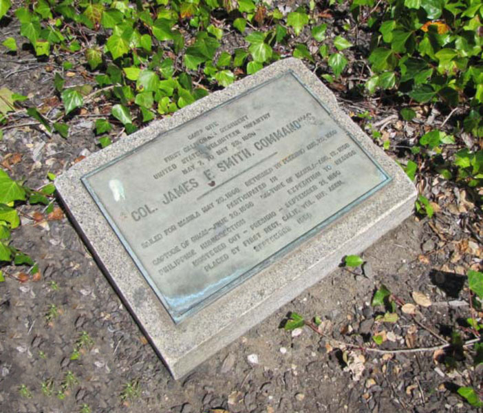 First California Regiment Camp Site plaque