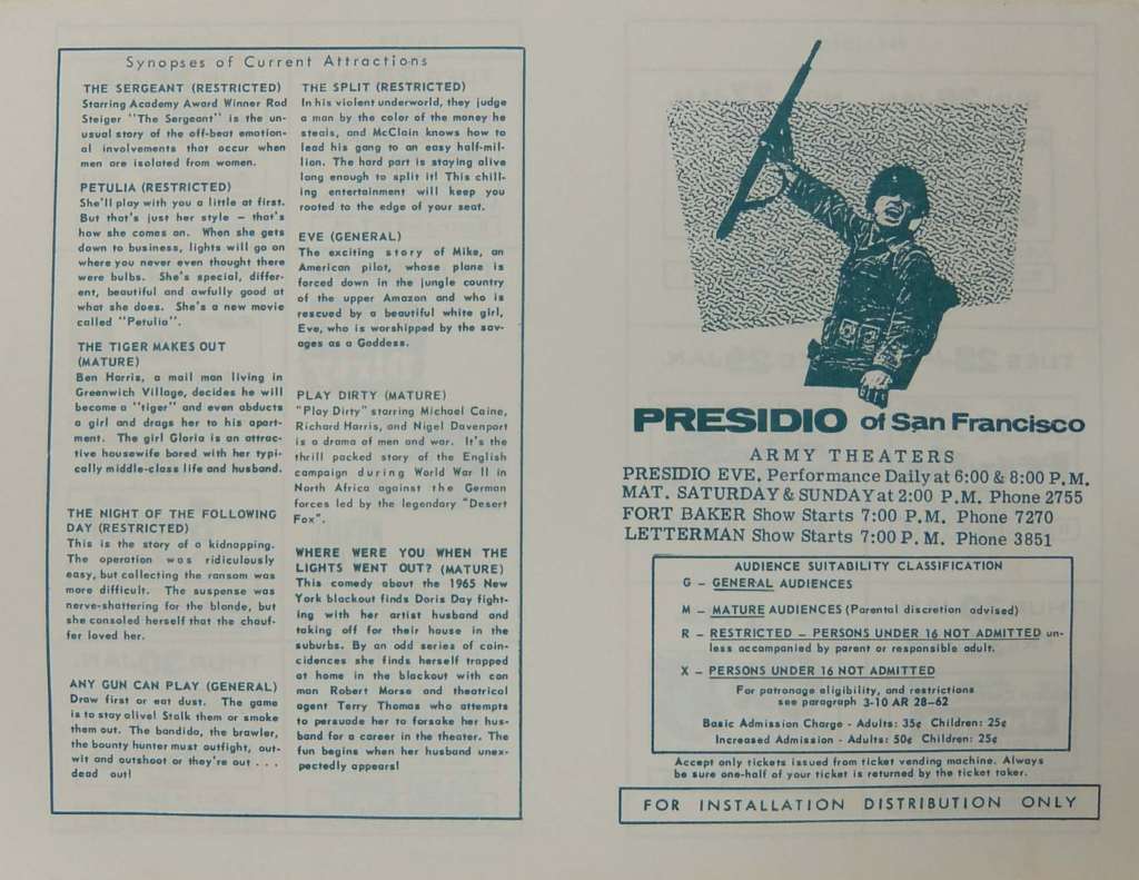 Program from 1969.