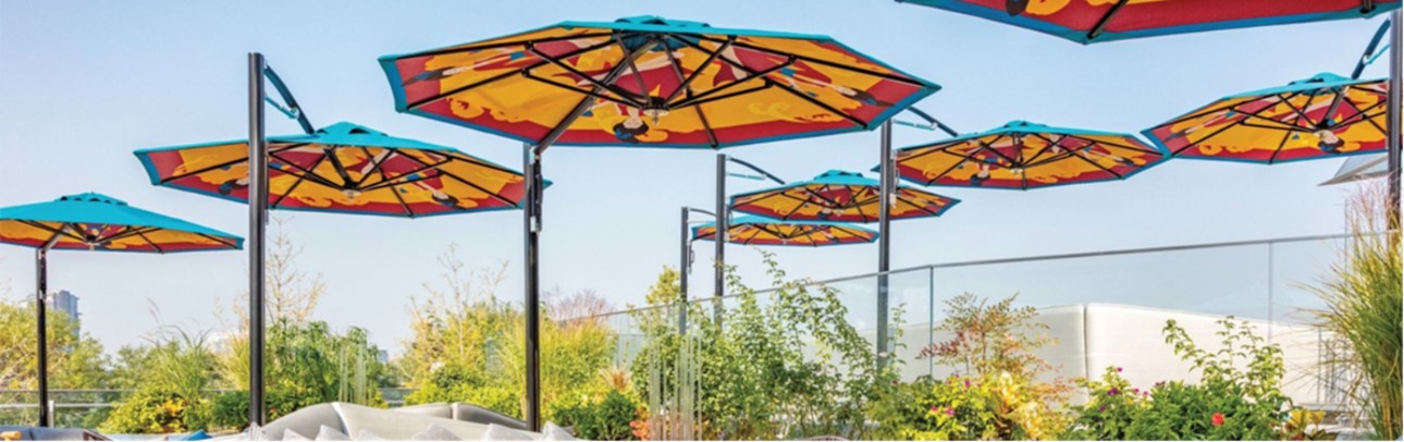 colorful umbrellas