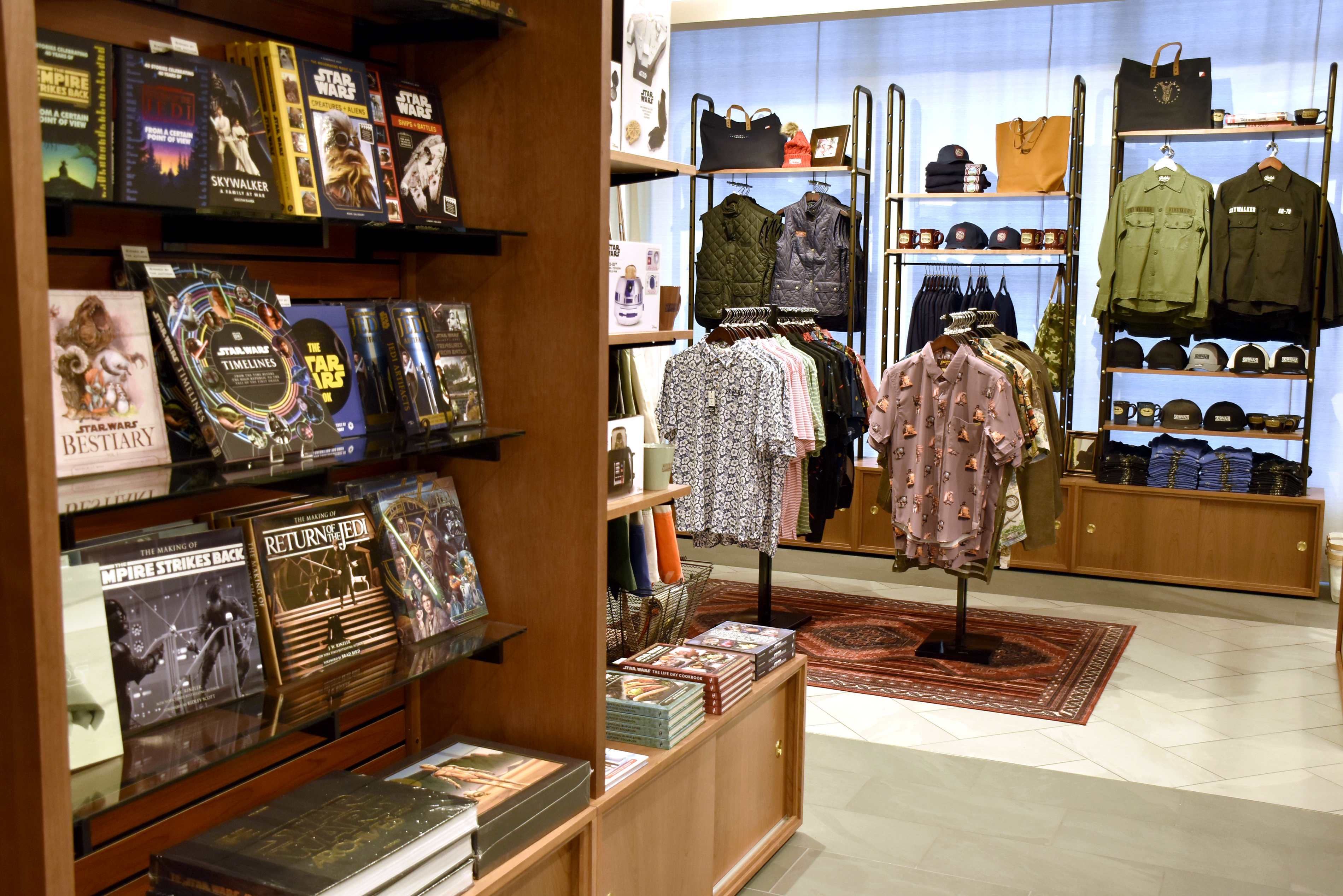 Retail offerings in the Skywalker General Store