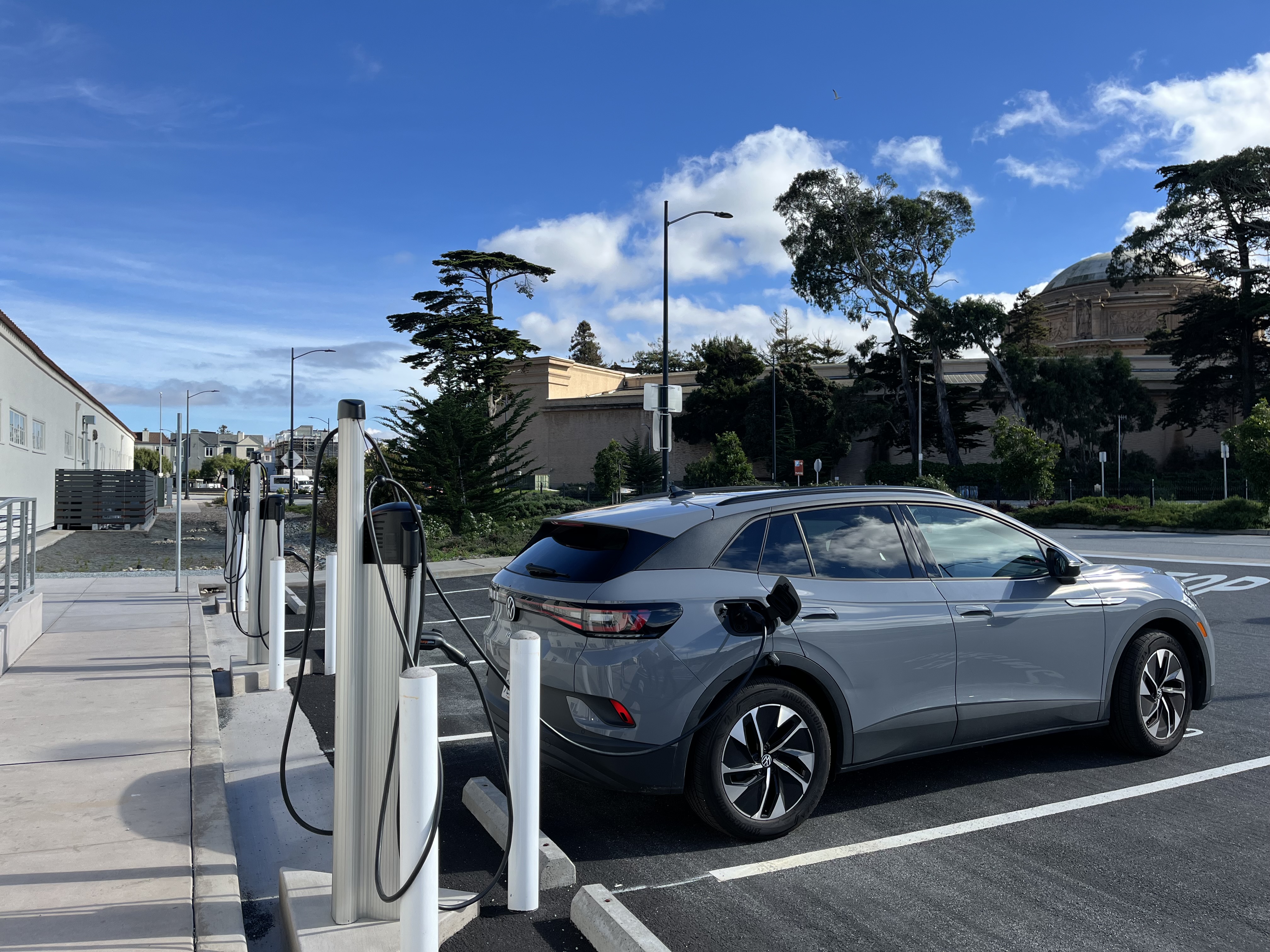 Charging station at Gorgas lot